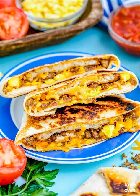 Breakfast Crunchwrap • Love From The Oven