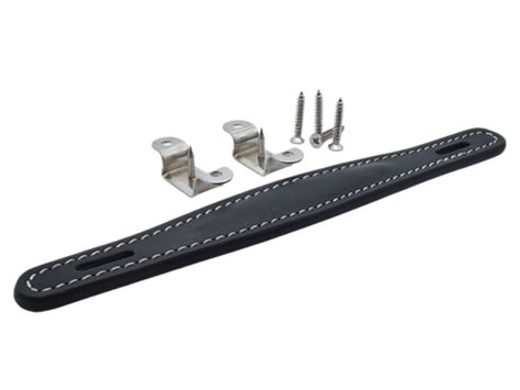 Tube-Town Store - Strap Handle Ampeg-Style, raised, imitation leather black