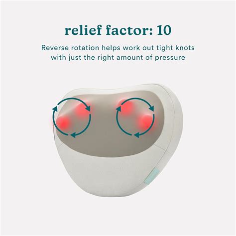 Homedics Heated Shiatsu Massage Pillow for Neck, India | Ubuy