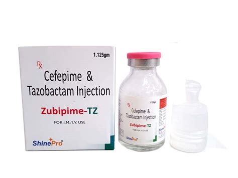 Cefepime and Tazobactam injection Shinepro Lifesciences Pvt. Ltd.