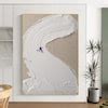Buy Large 3D Textured Coastal Wall Art Wave Painting Framed Blue Beach ...
