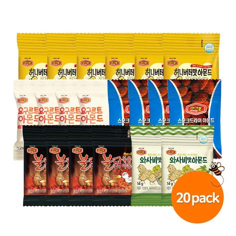 Buy Almond Variety Pack, Individual Nut Bags, y Korean Joy Snacks in ...