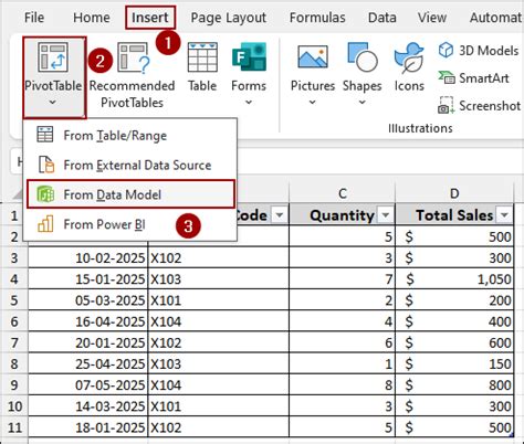Create Pivot Table from Multiple Sheets with Same Columns - Excel Insider