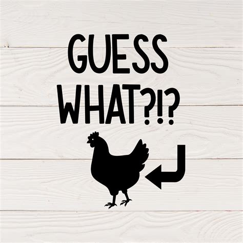 Guess What Chicken Butt | Chicken Butt | Guess What Chicken Butt Onesie ...