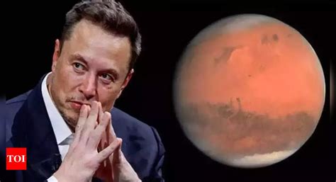Elon Musk predicts when humans will reach Mars: "Human landings may ...