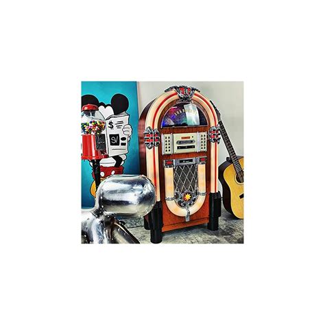 Buy Arkrocket Taurus Jukebox Vinyl Record Player Bluetooth USB SD CD ...