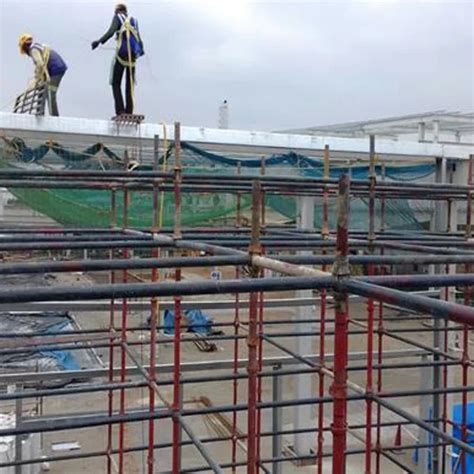 Scaffolding Picture at Site, Scaffolding used at construction site