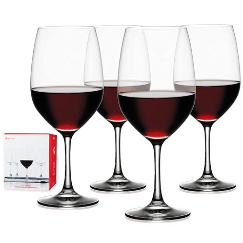 Spiegelau 21.9 oz Vino Grande Bordeaux Wine Glasses, Set of 4 - Drinkware