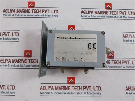 Ulrich Esders 1g16 Acceleration Sensor 24vdc – Aeliya Marine Tech
