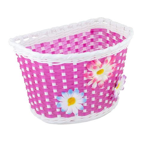 Prednja korpa za dečije bicikle PVC ljubičasta 3197092 | Volim svoj dom