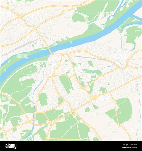 Braunau am inn printable map Stock Vector Images - Alamy