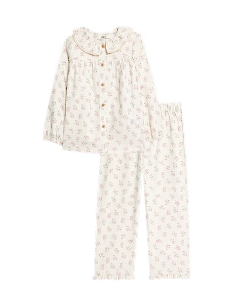 Buy Pure Cotton Ditsy Floral Pyjamas (9 Mths-10 Yrs) at Marks & Spencer