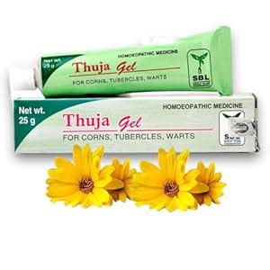 SBL Thuja Gel For Warts Removal -Homeopathic Medicine - 25gm- Pack of 3 ...