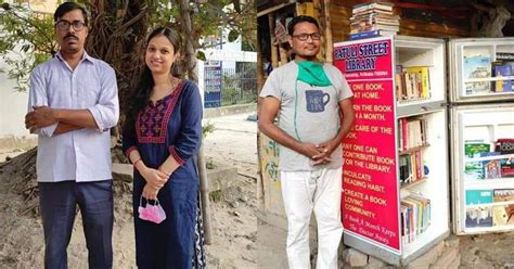 Kolkata Couple Starts A Free Street Library In Patuli, Turns Fridge ...