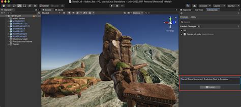Unity Collaborate Tutorial 的图像结果