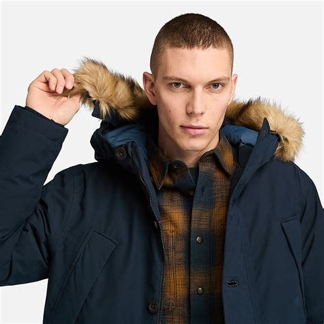 Scar Ridge Waterproof Parka for Men in Dark Blue