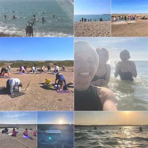 Sundays by the Sea - Beach Yoga, Sea Swim & Cake, Tidemills Beach ...