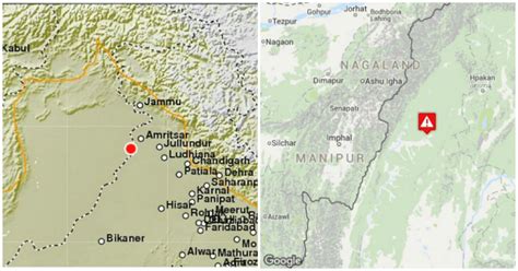 Earthquakes Shake Amritsar, Gujarat, Lahore And Manipur - All On The ...