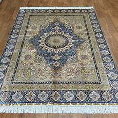 silk rugs yilong 5 x7 blue handmade silk rug silk rugs yilong 5 x7 blue handmade silk rug