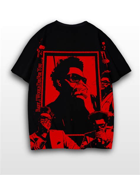 The Weeknd Oversized Tshirt – supremacyclothing