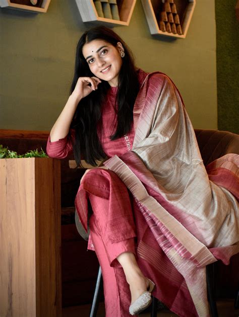 Luxurious Rose Red Ready to Wear Silk Kurti Sets for Women – Geetha Textile