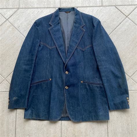 70's LEVI'S Panatela Denim Tailored Jacket | DESERTSNOW