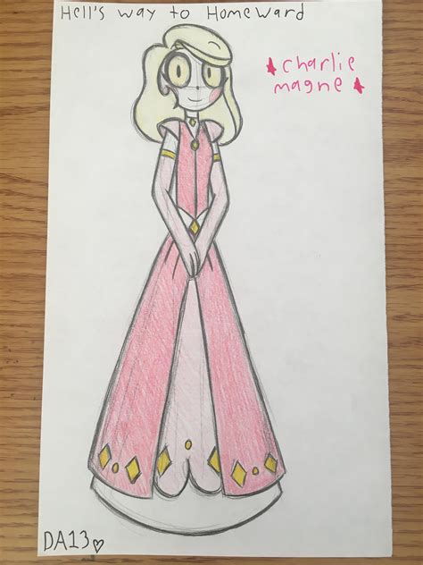 Hazbin Hotel Redesign: Charlotte Morningstar by DaydreamerArtist13 on ...