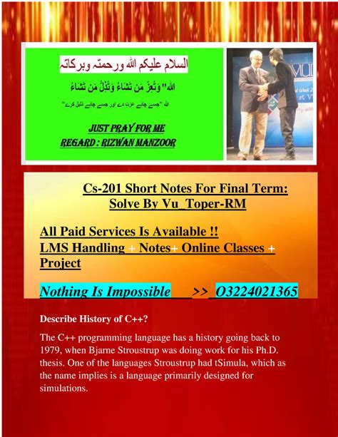 Image result for Youtube.com CS201 First Assignment Vu