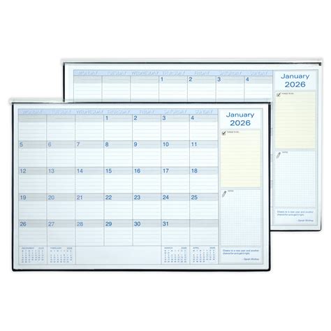 2026 Table Planner | Lay Flat Desk Calendar – Mahavir Industries
