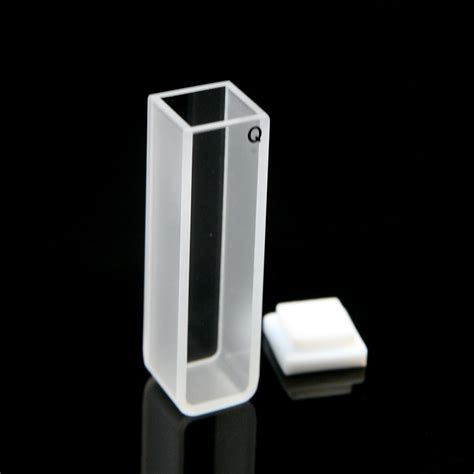 Quartz Cuvette, standard,10mm, 3.5 mL, spectrometer cell : Amazon.in ...