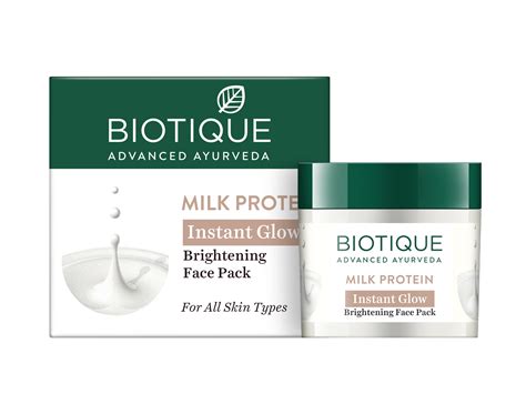 MILK PROTEIN Instant Glow Brightening Face Pack