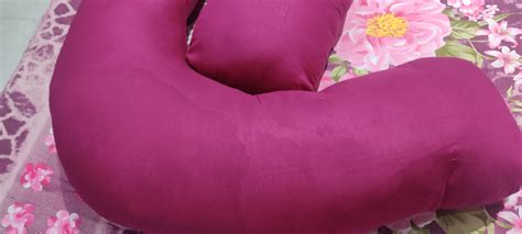 Mom's Moon Premium Softness Pregnancy Pillow for Pregnant Women with ...