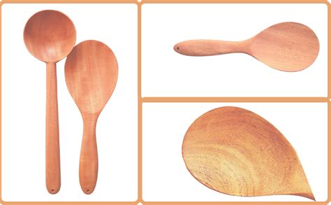 Fabartistry 100% Pure Neem Wood (Rice and Curry Ladle) : Amazon.in ...