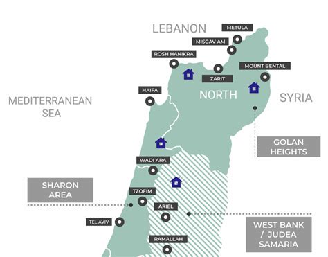 Israel's Northern Front | The Iranian Shi'ite Crescent & Corridor [Lebanese & Syrian Borders ...