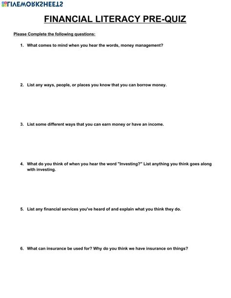 Basic Financial Literacy 的图像结果