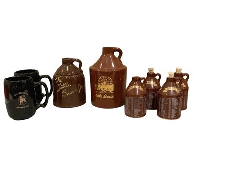 Lot - Little Brown Jug Stoneware