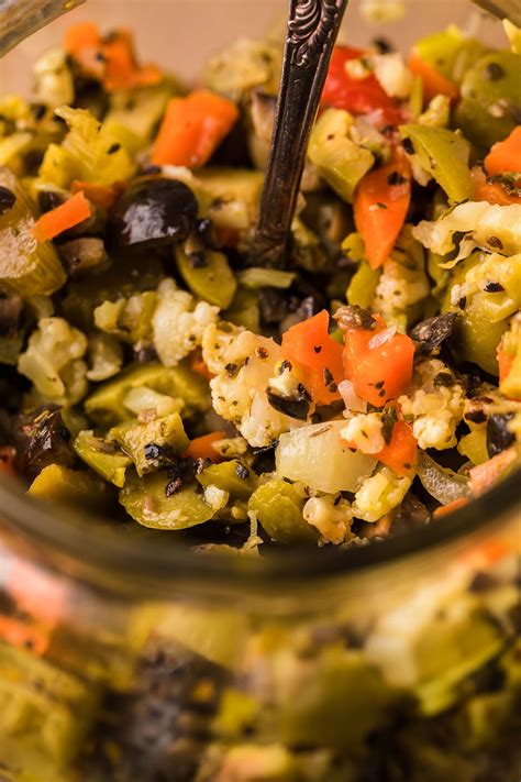 Easy Italian Olive Salad Recipe For Muffuletta