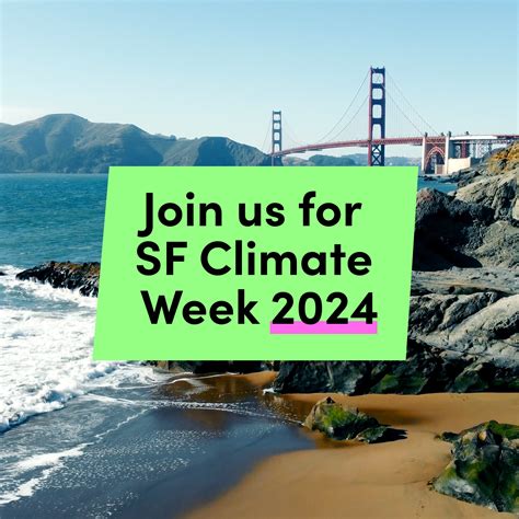 Announcements — SF Climate Week