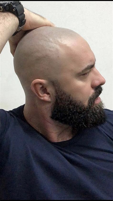 Pin by Chad Perkins on Beards - Full Length | Bald with beard, Bald men ...