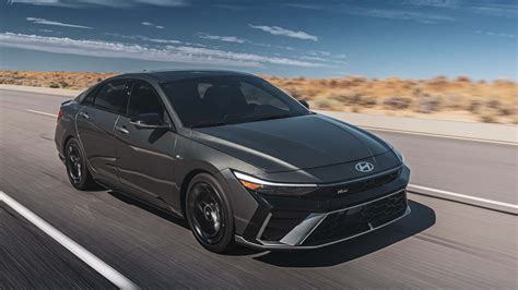 Refreshed 2024 Hyundai Elantra Debuts With Updated Nose, Tech Upgrades