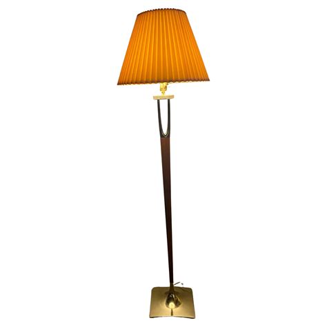 Seldom seen Laurel Lighting Wishbone Floor Lamp, Gerald Thurston For ...
