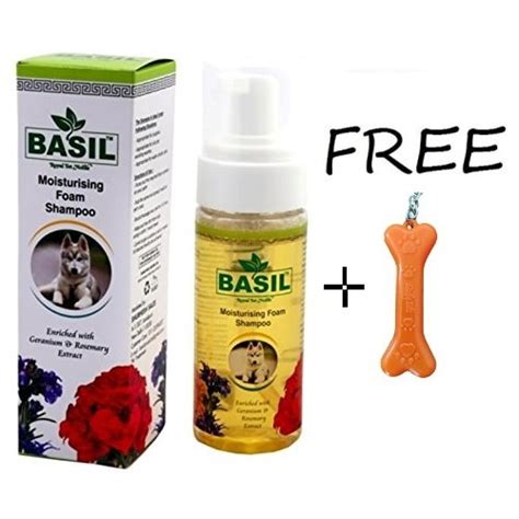 Buy Goofy Tails Basil Moisturizing Foam Dog Shampoo, 150 ml (Small ...