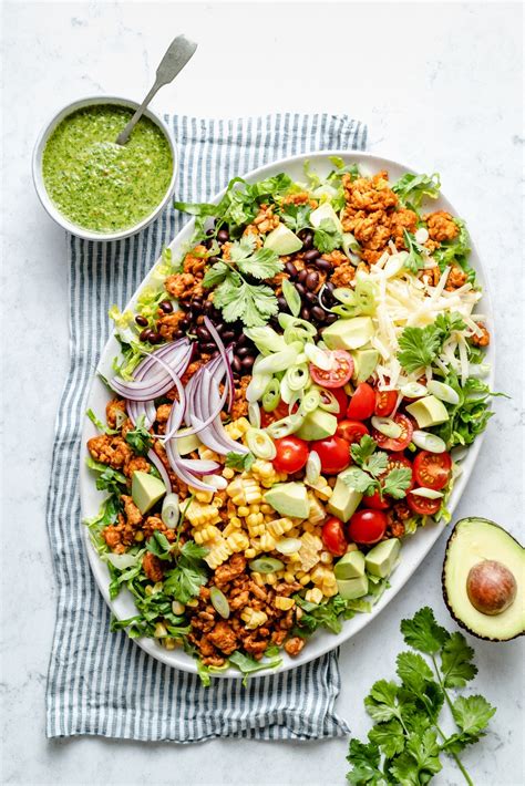 The Best Chicken Taco Salad Recipe | Ambitious Kitchen