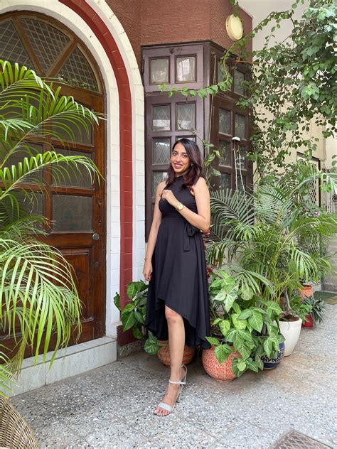 Black High Low dress – The Wink Label
