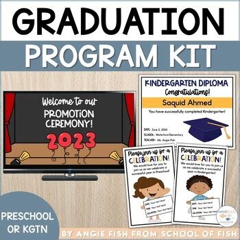 Kindergarten Graduation Program 的图像结果