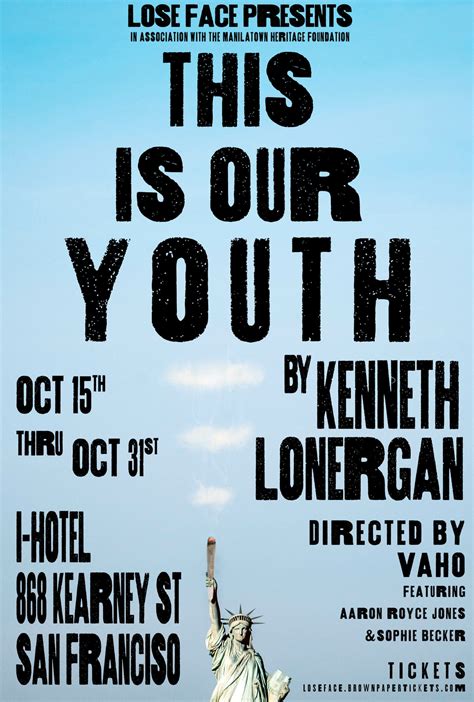 "This Is Our Youth: by Kenneth Lonergan (SF)