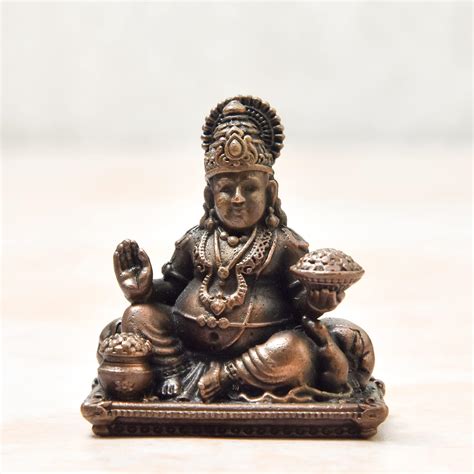 Buy ZEVOTION Brass Kuber Idol (KUber_IDL_S-1_9 cm x 9 cm x 9 cm_Gold ...