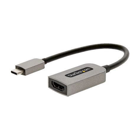 StarTech.com USB C to HDMI Adapter - 4K 60Hz Video, HDR10 - USB-C to ...