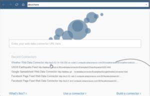 Image result for Tableau Web Data Connector Example
