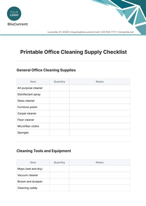 Free Janitorial Inspection Checklist Template to Edit Online